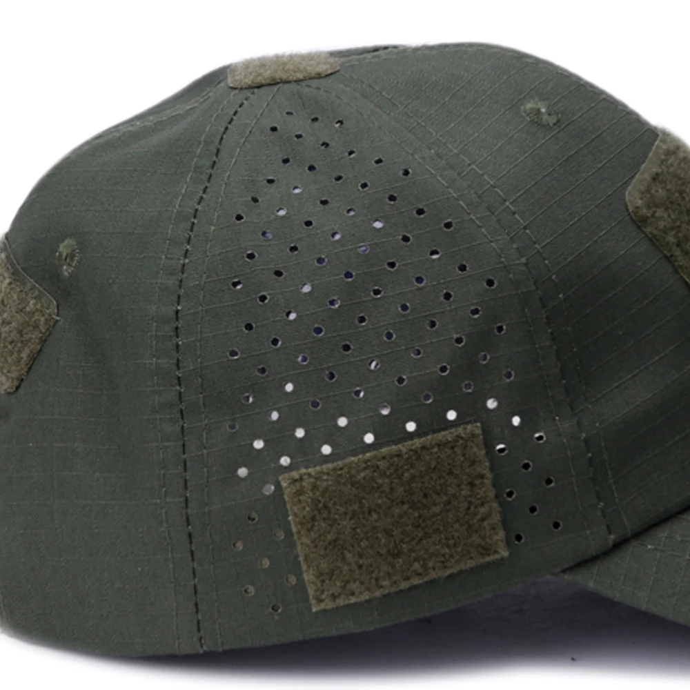 Gorra camuflaje transpirable con protección solar para exteriores - imagen 4