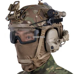 Balaclava táctica airsoft transpirable con malla de acero