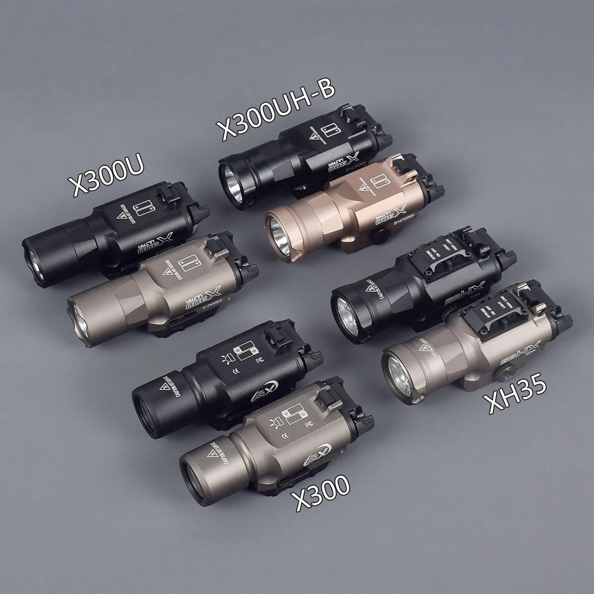 SureFire X300 Scout linterna táctica para Glock con riel 20mm - imagen 4