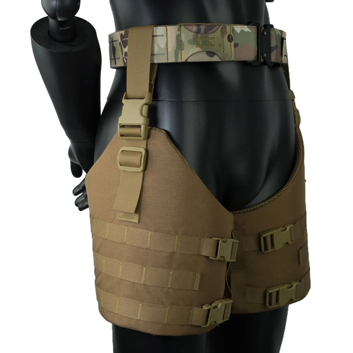 Soporte Molle para Piernas con Placa de Montaje Táctica - imagen 4