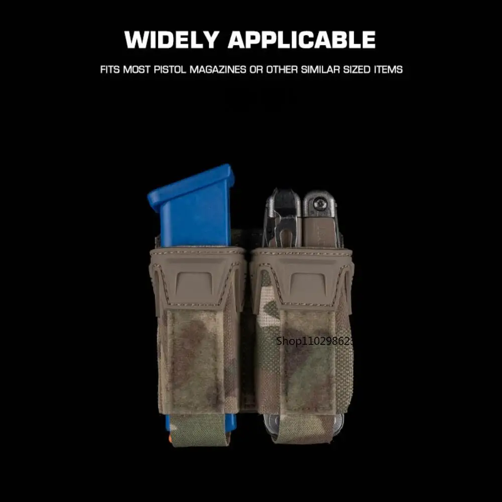 Portacargador MOLLE para pistola, individual o doble - imagen 2