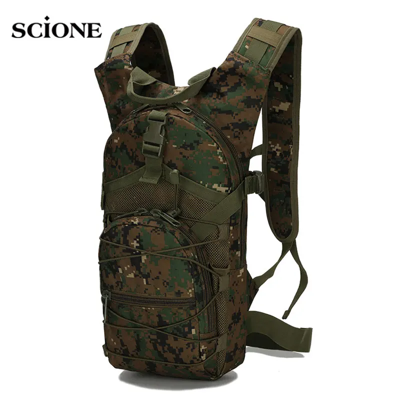 Mochila táctica MOLLE para outdoor con hidratación Oxford 800D