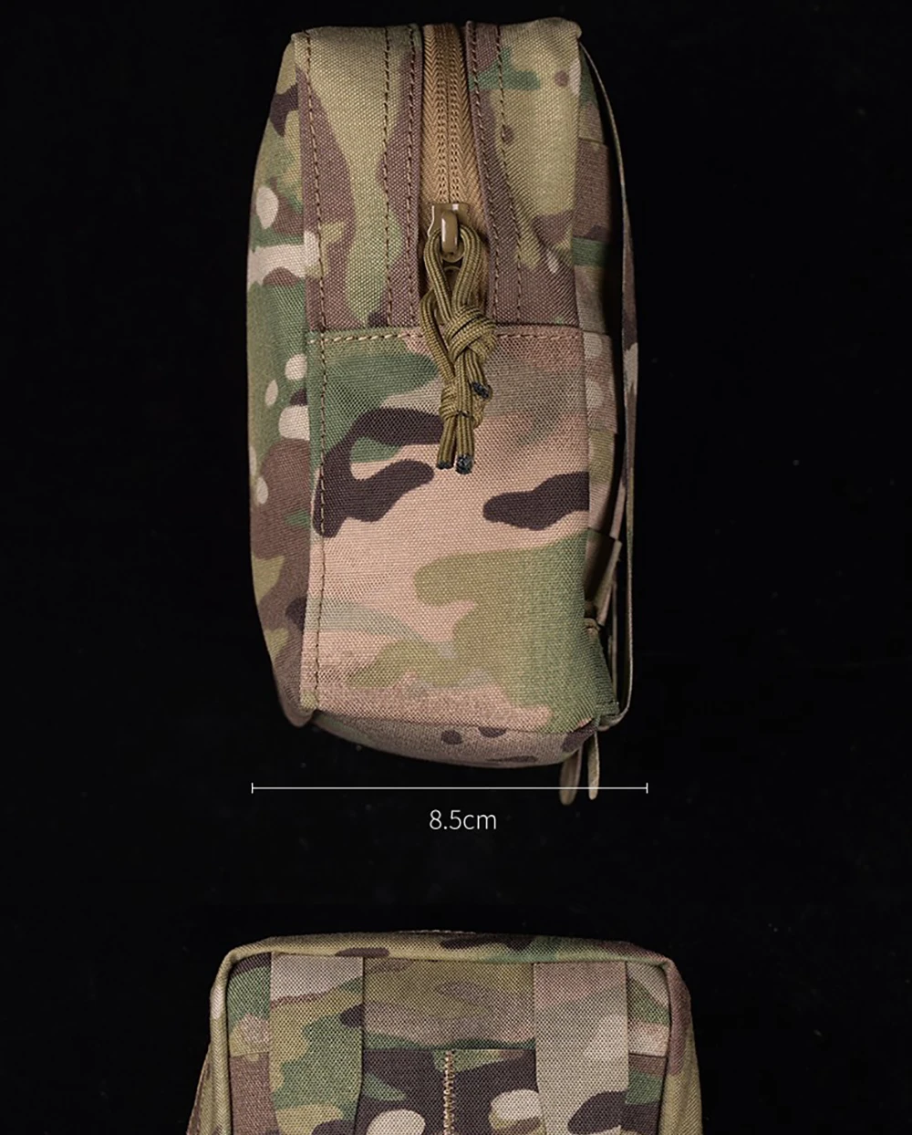 Bolsa táctica en diferentes acabados de color
