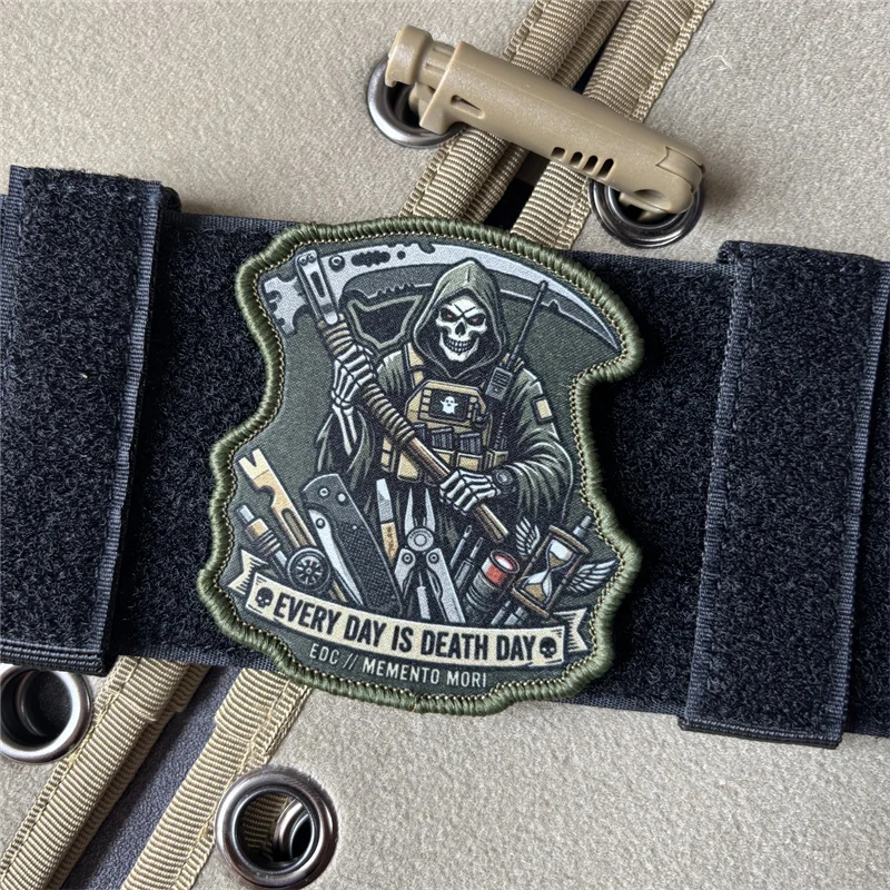 Parche táctico con velcro para ropa, insignia de moral militar - imagen 4