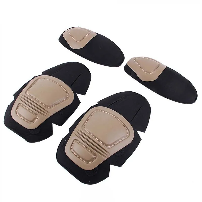Equipo táctico militar con cinturón de carga, rodilleras y gorra