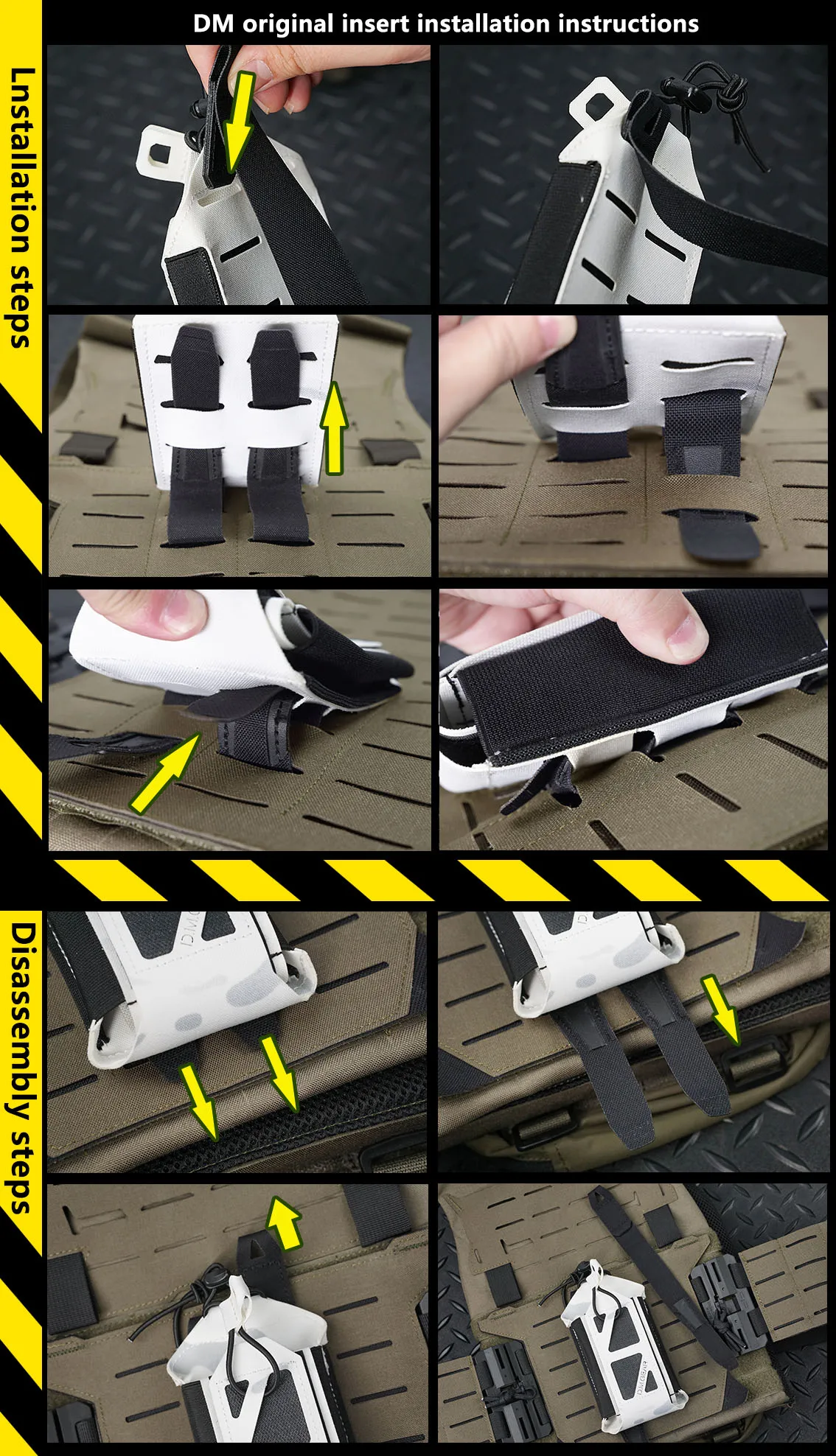 DMGear – Modelo Dan equipamiento táctico ventilador de trompeta exteriores - imagen 5