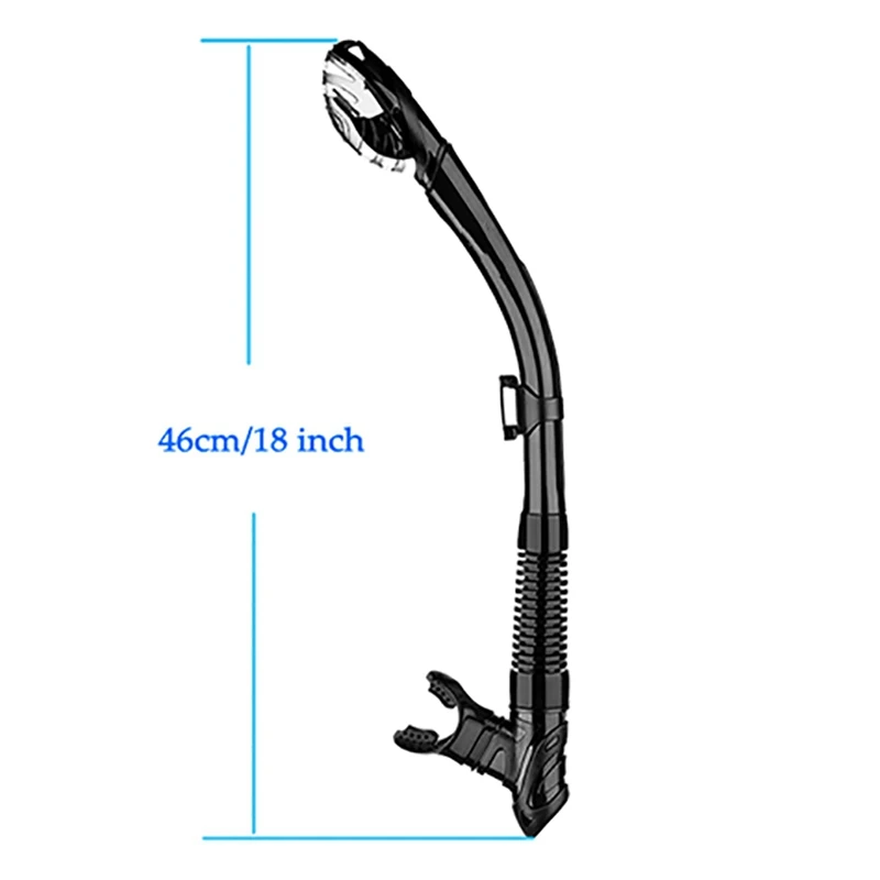 Snorkel silicona antisifón vista frontal