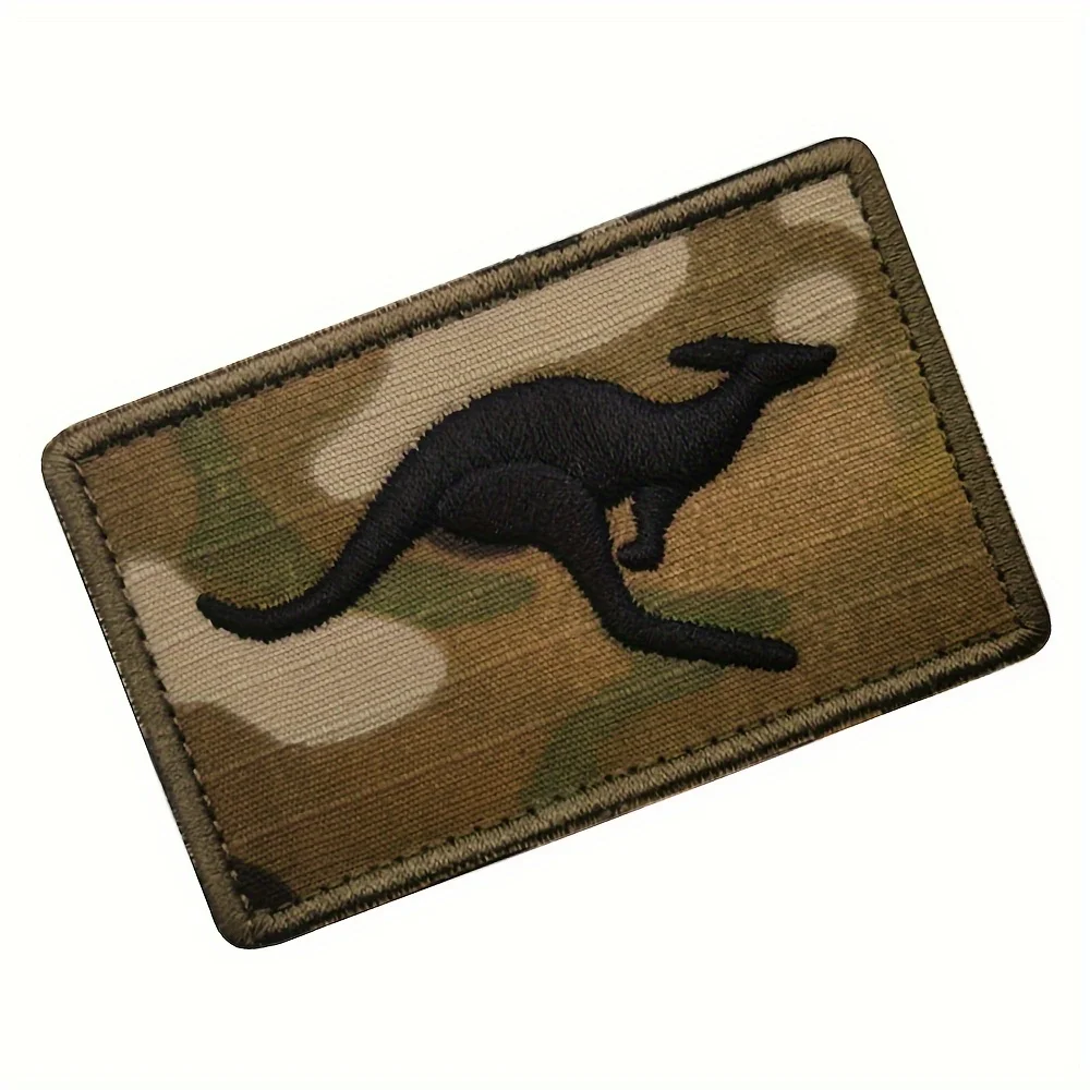 Parche aplicado en mochila táctica