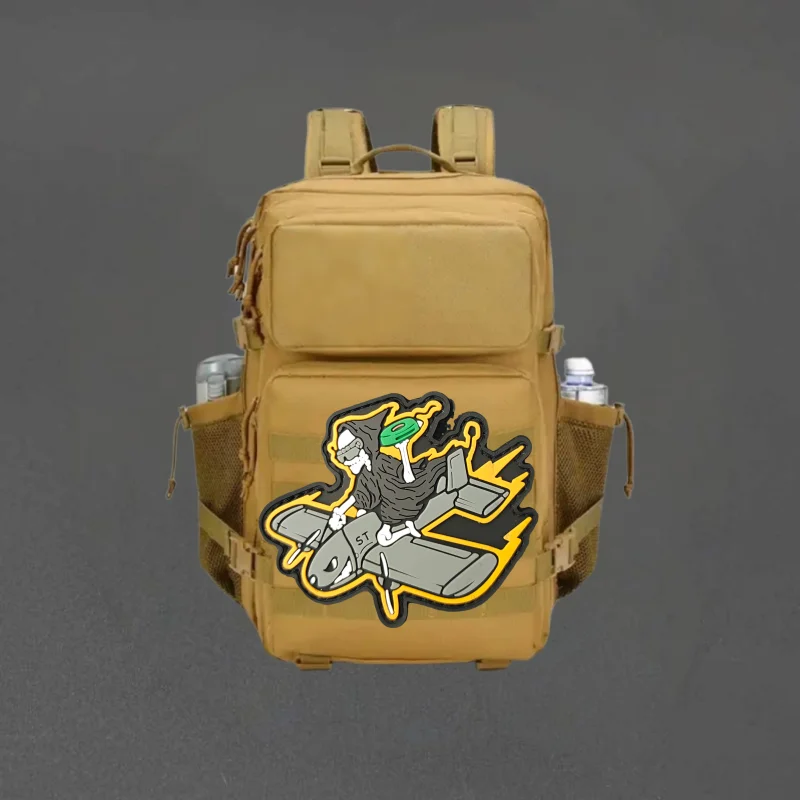 Parche de PVC para personalizar mochilas militares