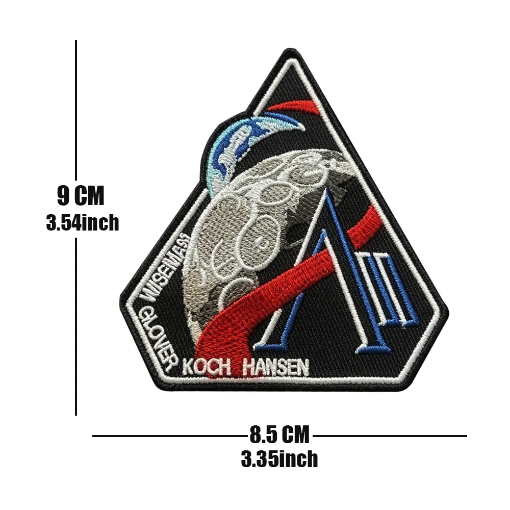 Artemis Program Parche táctico velcro misión espacial para mochilas - imagen 3