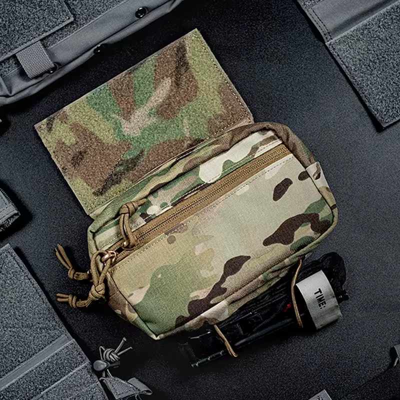 MK4 bolsa táctica de pecho con bolsillo colgante y cargadores - imagen 4