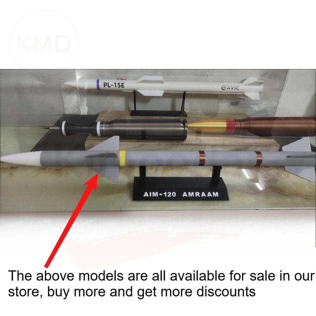 Modelo de misil AIM-120 impreso en 3D no funcional DIY decorativo - imagen 4