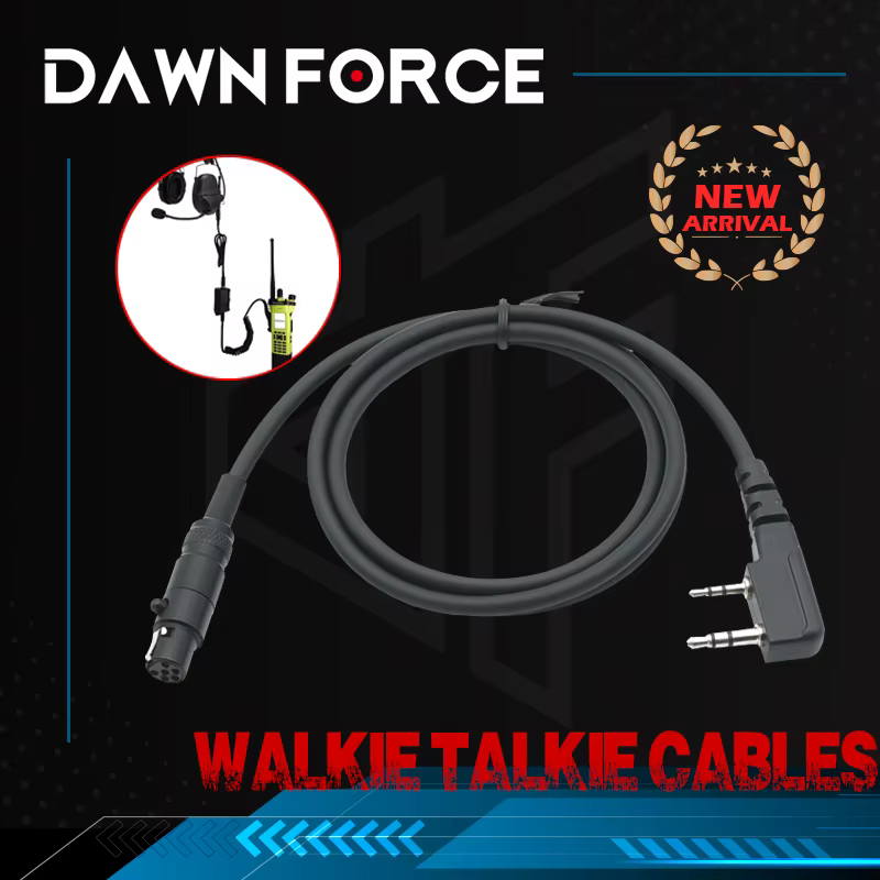 FCS-Tactical KN6 – Adaptador PTT para Baofeng y Kenwood