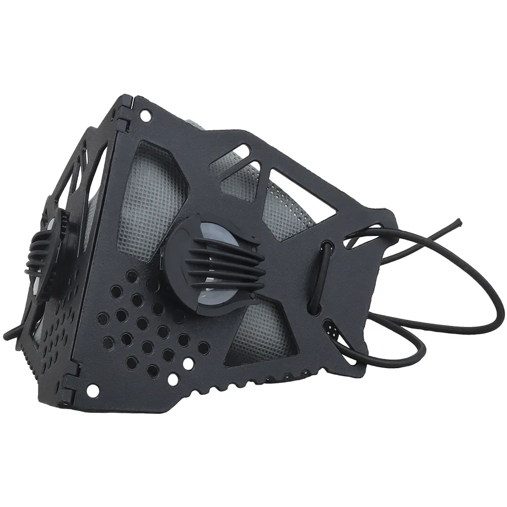 Máscara táctica airsoft media cara con filtro reemplazable - imagen 2