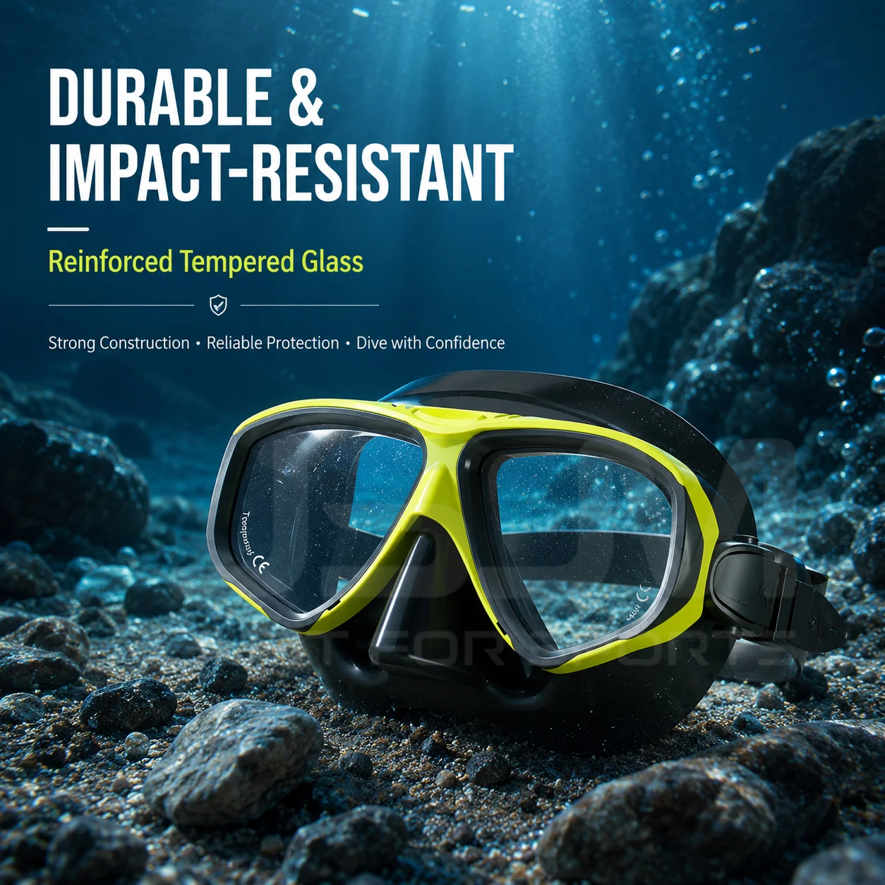 JSJM Equipo de snorkel para adultos con máscara y tubo antivaho - imagen 4