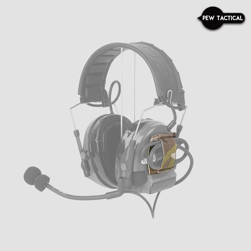 PEW TACTICAL correa sujeción cable intercomunicación auriculares NVG - imagen 4