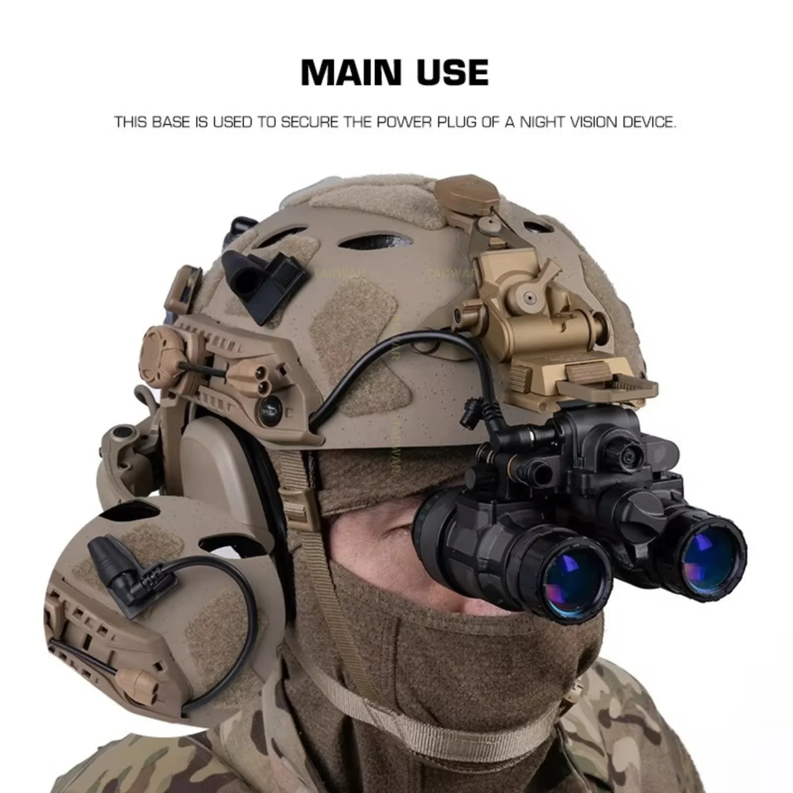 Adaptador NVG base de alimentación para batería de visión nocturna - imagen 3