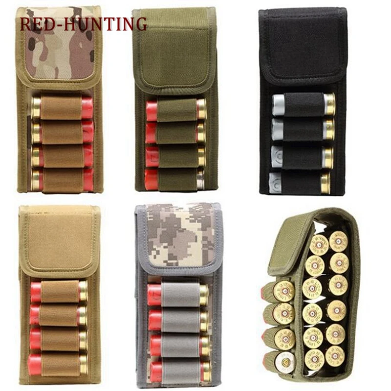 Bolsa táctica para cartuchos de escopeta calibre 12 MOLLE - imagen 4