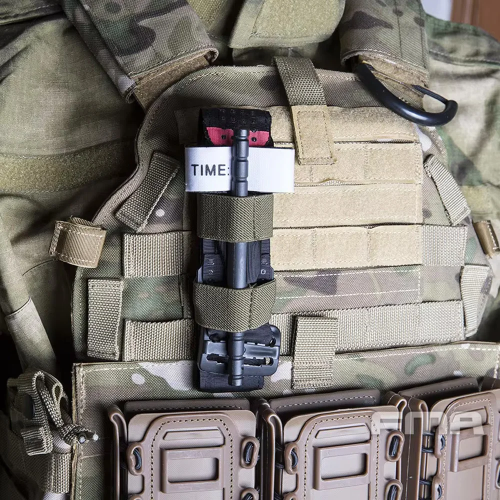 Soporte MOLLE táctico para torniquete con retención tipo bolsa - imagen 5