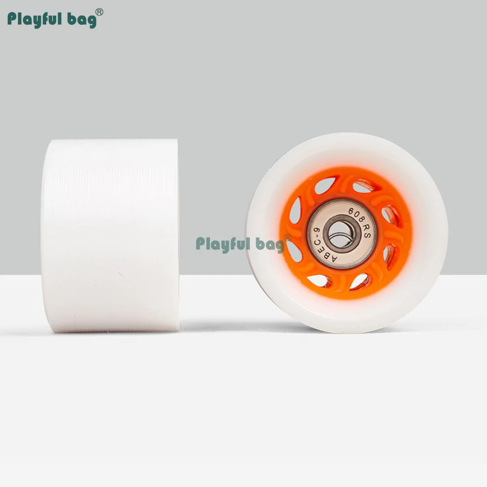 Ruedas PU 90A-95A para patines de doble rodillo – colores variados - imagen 2