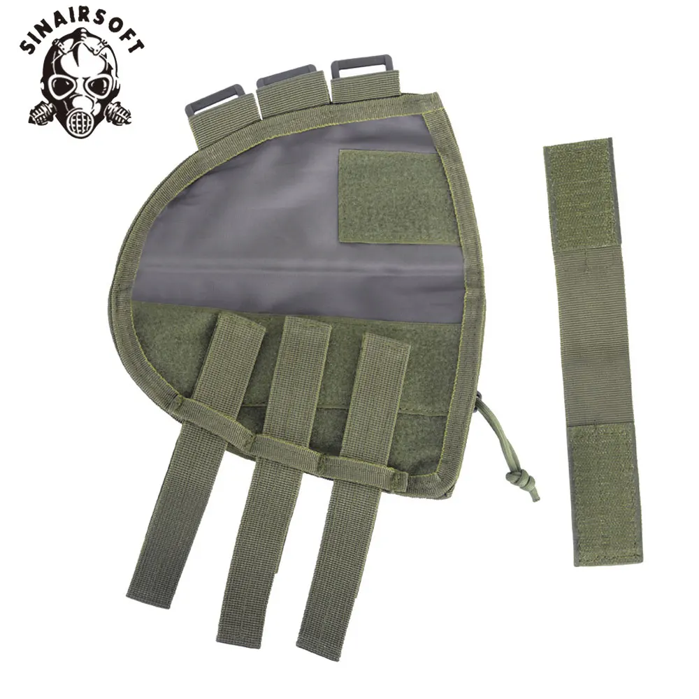 SINAIRSOFT Almohadilla Mejilla Táctica Nylon - Reposo Rifle Caza - imagen 2