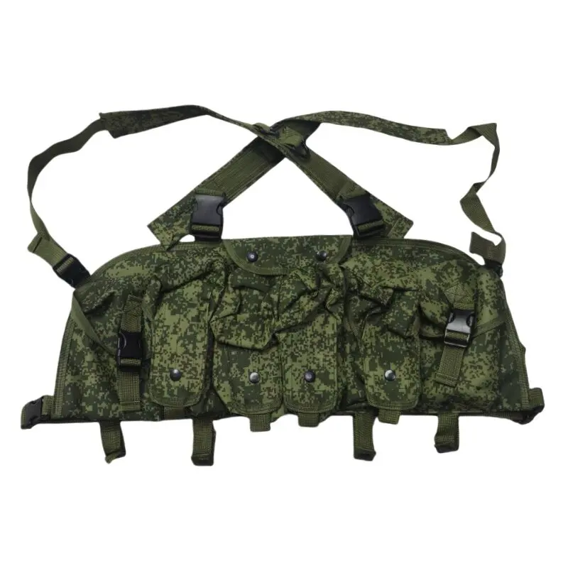 Chaleco táctico MOLLE con liberación rápida y bolsa de accesorios - imagen 2