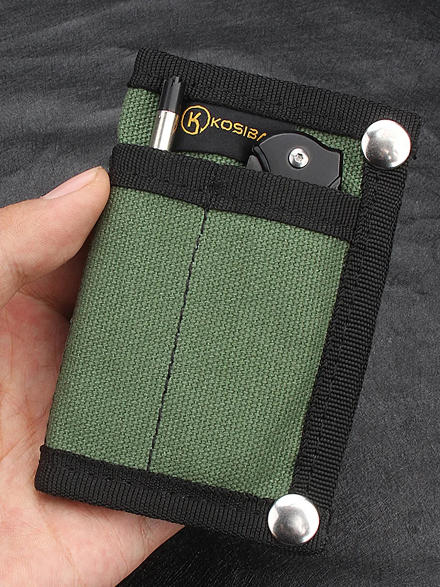 Bolsa de herramientas EDC táctica de lona - imagen 5