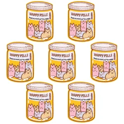 Parche bordado termoadhesivo gato león para ropa militar y outdoor
