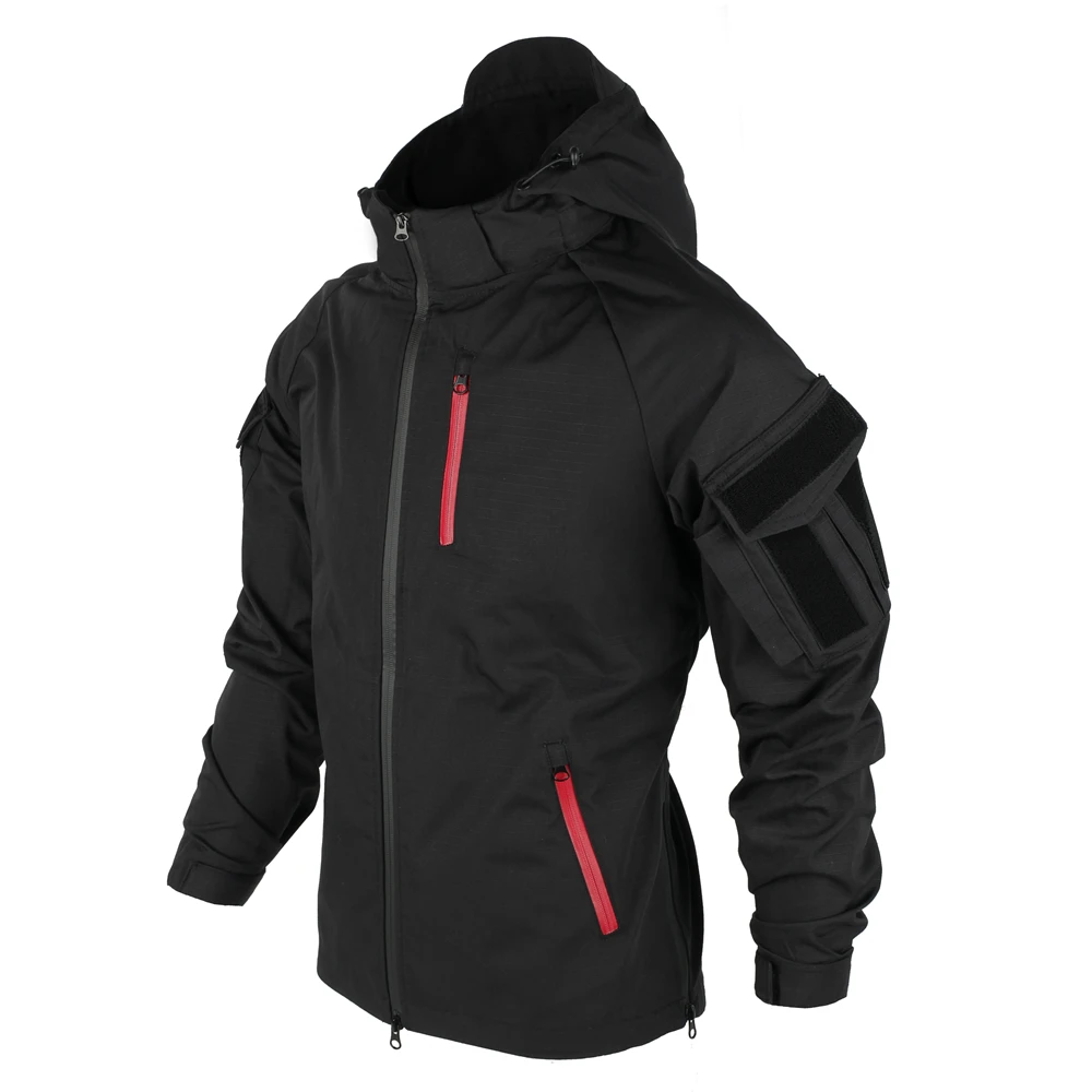 Chaqueta táctica camuflaje nocturno transpirable para caza aire libre - imagen 4