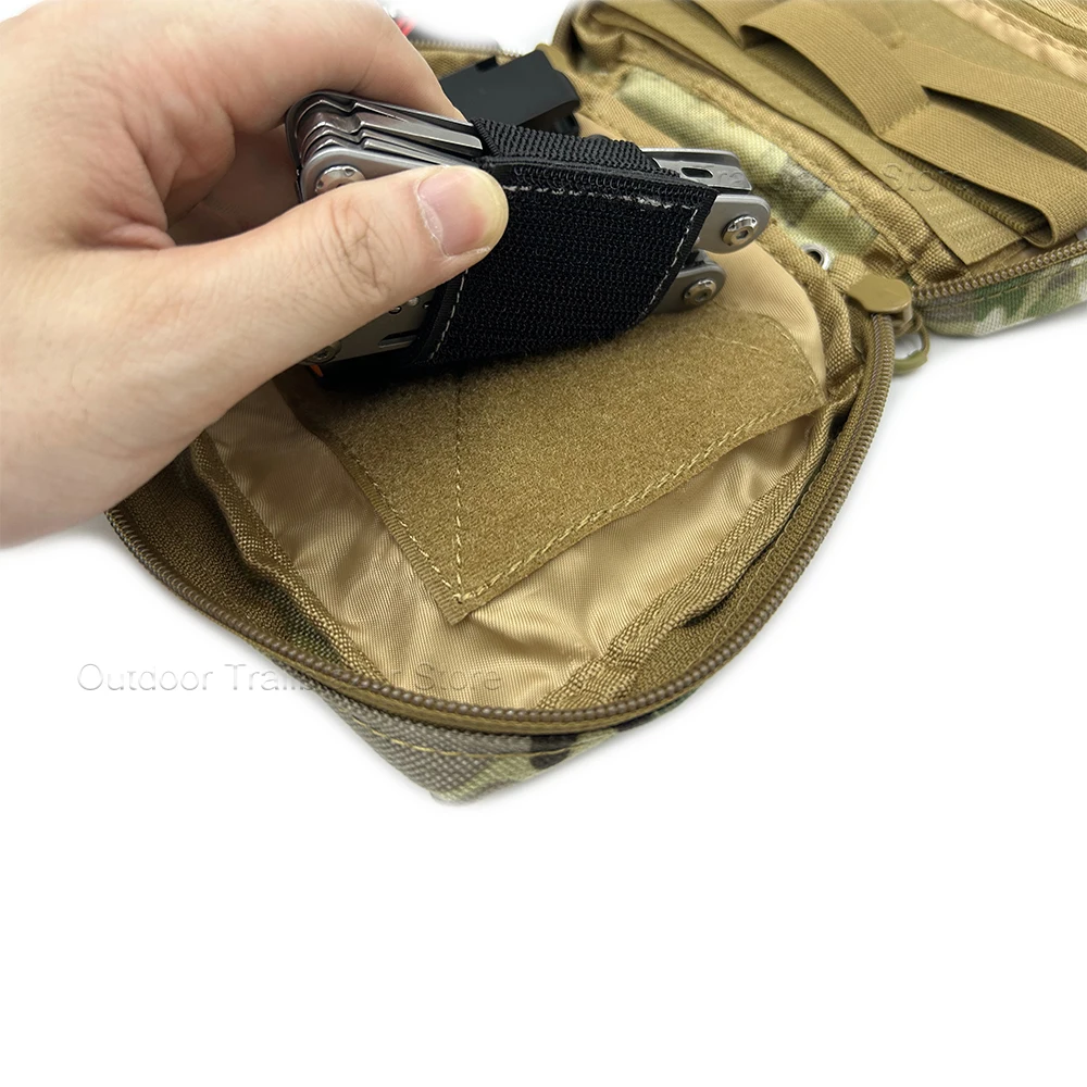 Bolsa táctica modular gancho y bucle EDC portaherramientas - imagen 4