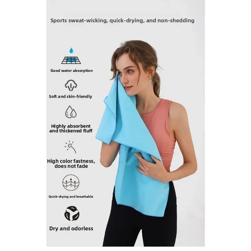 Toalla deportiva microfibra doble cara secado rápido para yoga - imagen 5