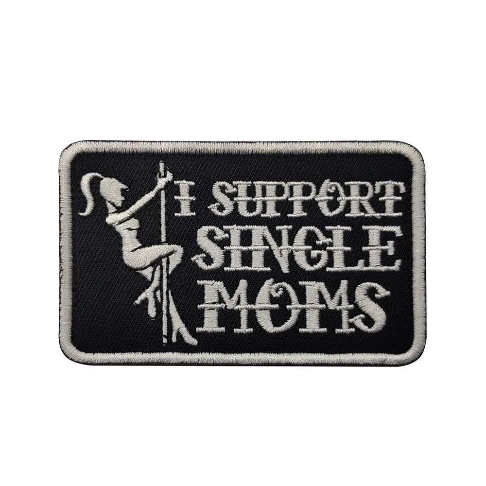 Parche bordado personalizado Apoyo a las madres solteras para mochilas - imagen 2