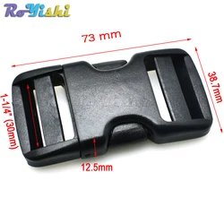 Hebilla liberación lateral plástica 30mm mochilas tácticas