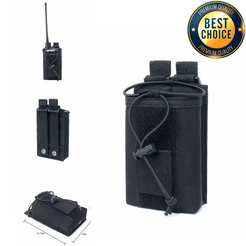 Bolsa MOLLE 1000D para walkie talkie – Caza y outdoor - imagen 5