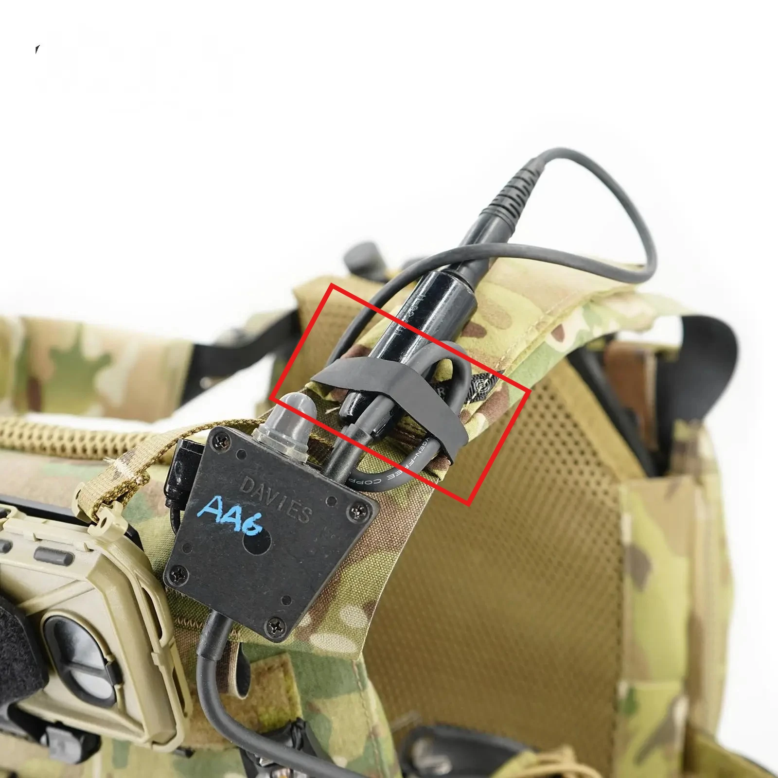 Bandas elásticas tácticas con anillos de goma para equipo - imagen 2