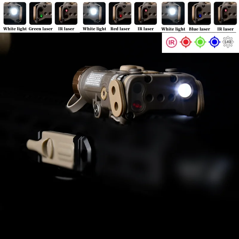 Puntero láser NGAL-L3 táctico IR intermitente con LED y verde - imagen 5