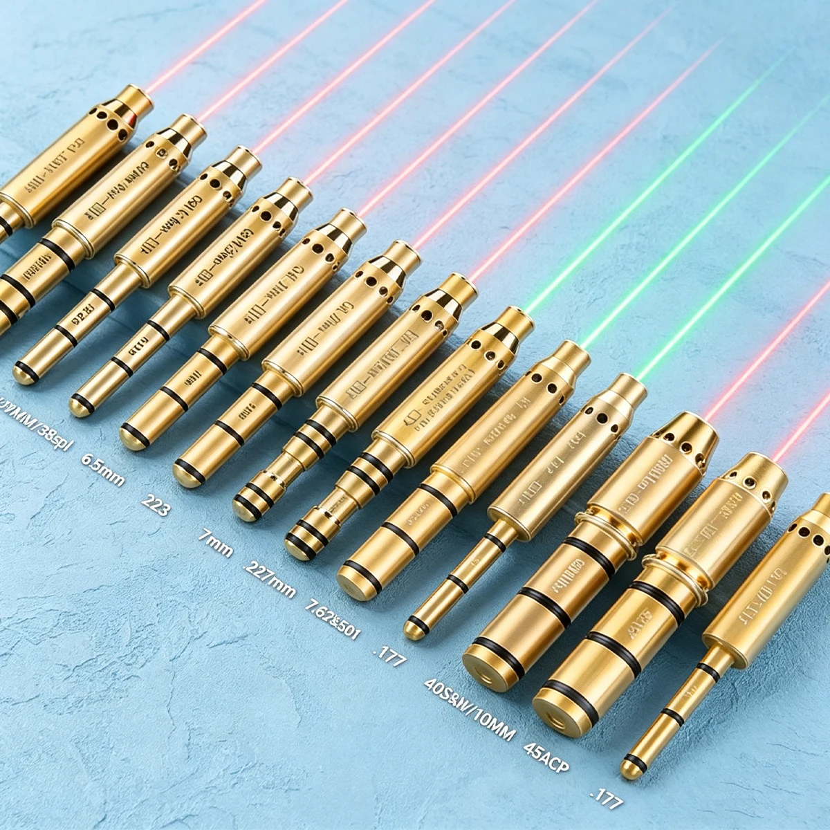 Láser táctico de calibración rojo para pistolas y rifles - imagen 3