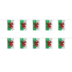 Banderín de Gales para decoración de fiestas y festivales