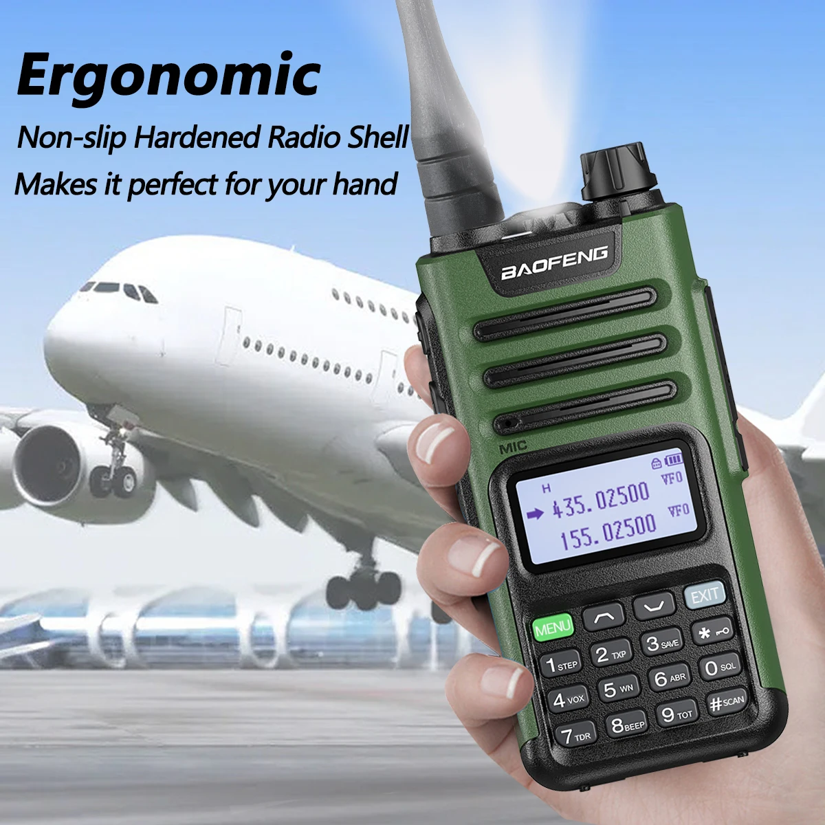 Baofeng M13 Pro walkie talkie HAM UHF/VHF UV para radioaficionados - imagen 3