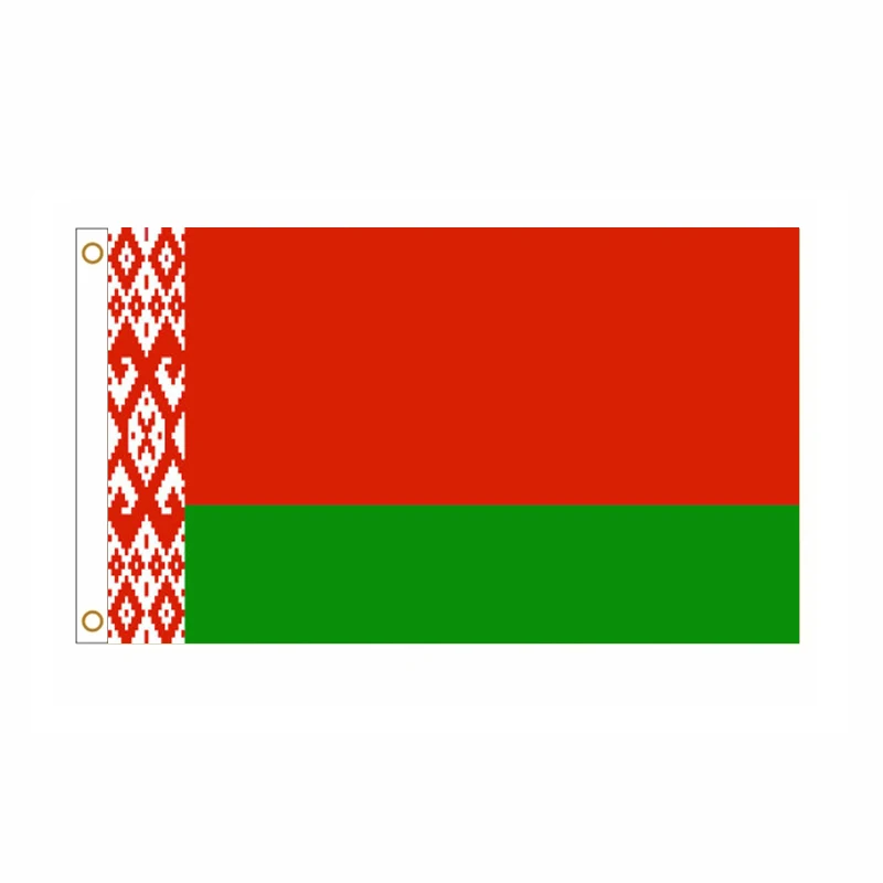 Bandera nacional de Bielorrusia 90x150cm – Poliéster para exterior - imagen 2