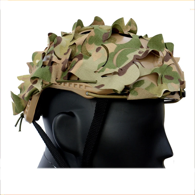 Funda ripstop con corte láser para casco táctico de combate - imagen 3