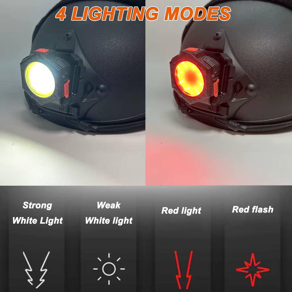 Linterna táctica LED con montura NVG para casco multiusos - imagen 2