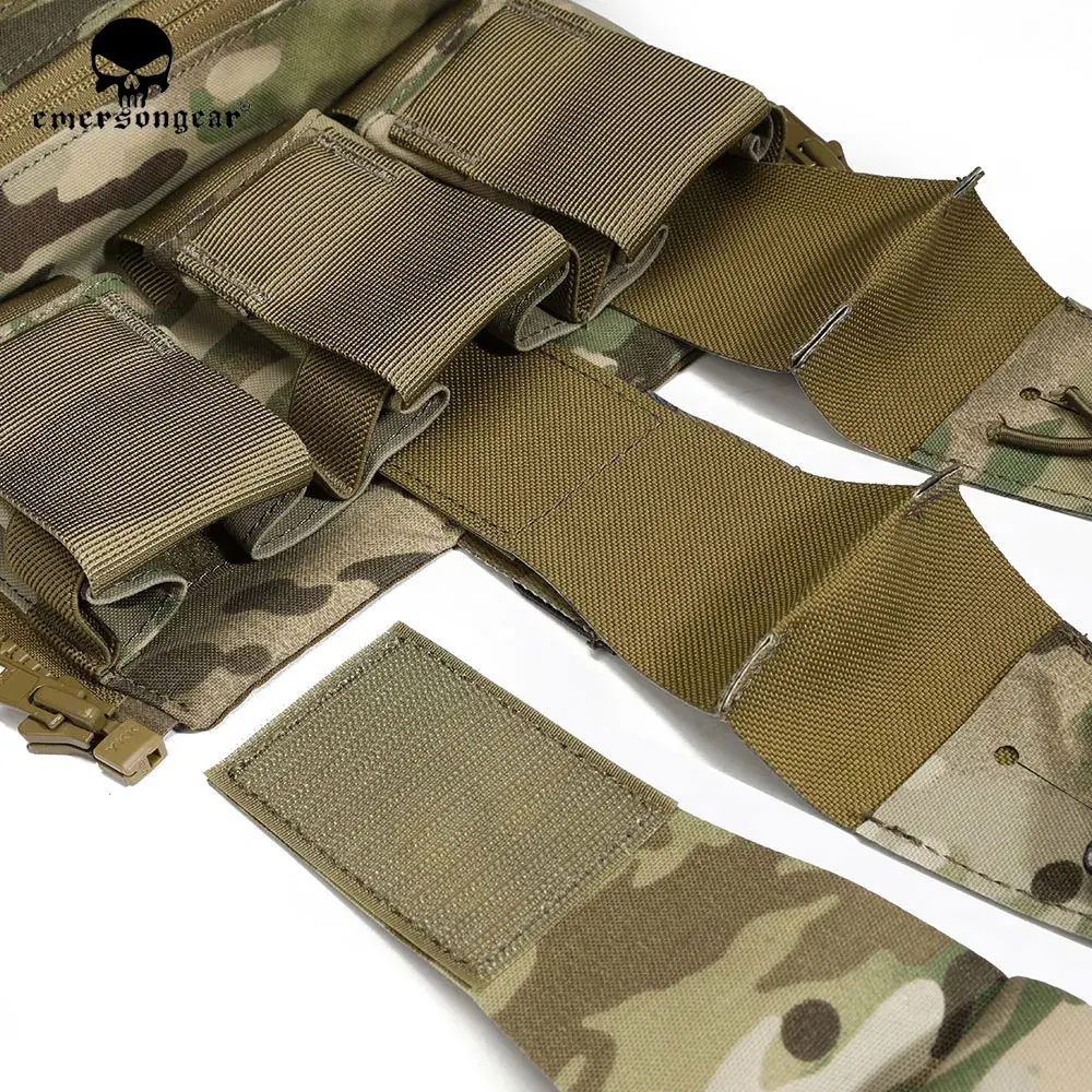 Emersongear V5 Panel Trasero Táctico con Bolsillo GP y Solapa FCPC - imagen 5
