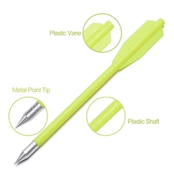 Flechas de plástico para mini arco con punta metálica