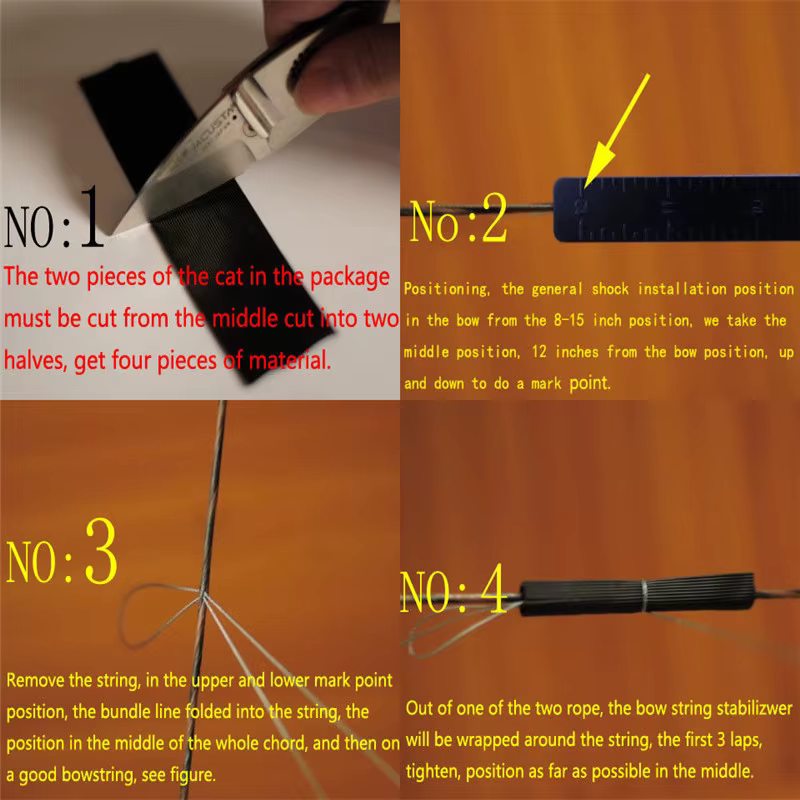 Estabilizadores Bighead arco recurvo antivibración amortiguador - imagen 5