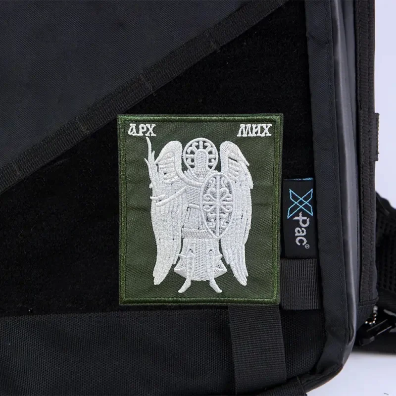 Parche velcro táctico Arcángel San Miguel para uniforme militar - imagen 4
