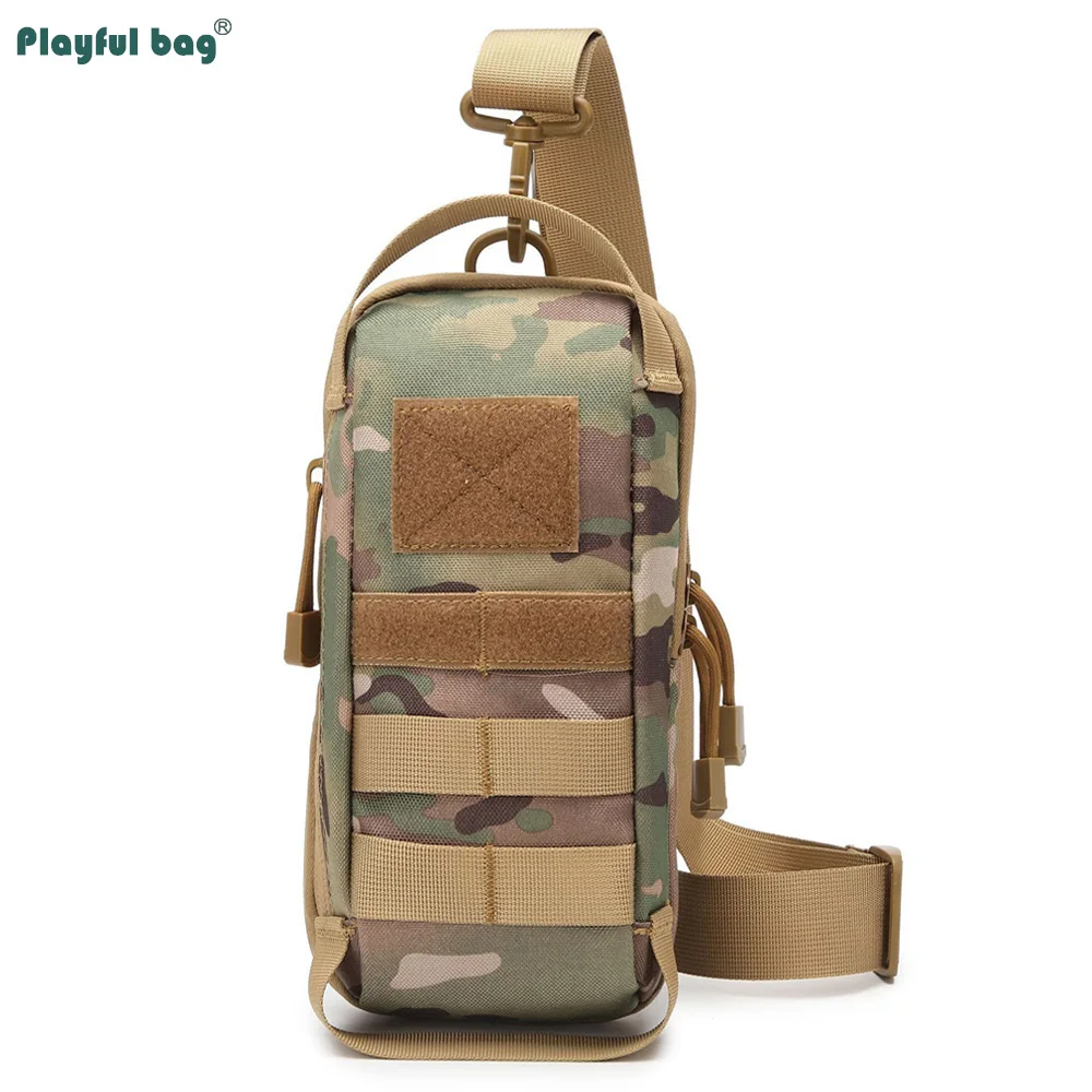 Bolsa táctica de pecho EDC – Hombre exterior resistente