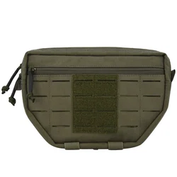 Chest Rig MOLLE táctico ligero con bolsa de descarga para caza