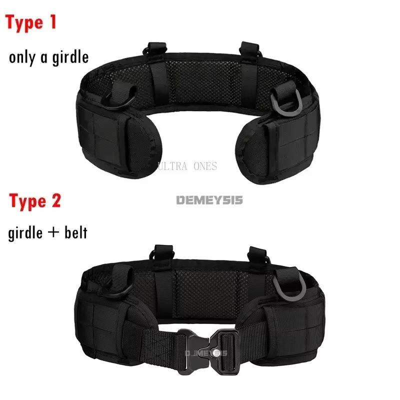Cinturón Táctico MOLLE Airsoft Caza – Resistente y Multifuncional - imagen 4