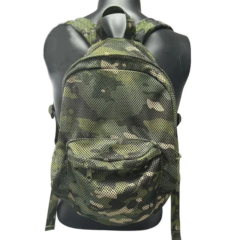 Mochila táctica de malla transpirable plegable ligera para viajes - imagen 3